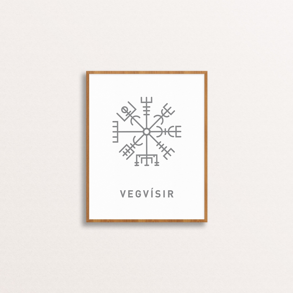 Vegvísir - Runic Compass