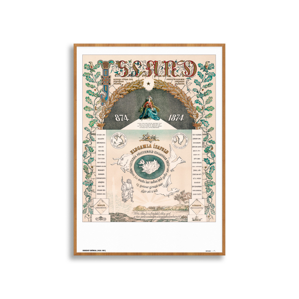 Íslands 1000 ár - plakat