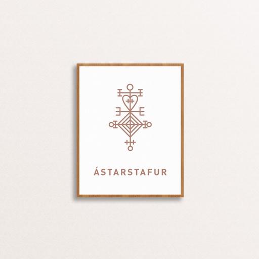 [phklovecharm_006-17] Ástarstafur - plakat