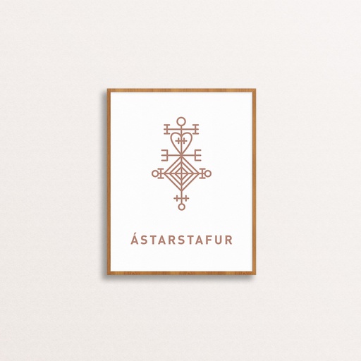 [phklovecharm_006-17] Ástarstafur - plakat